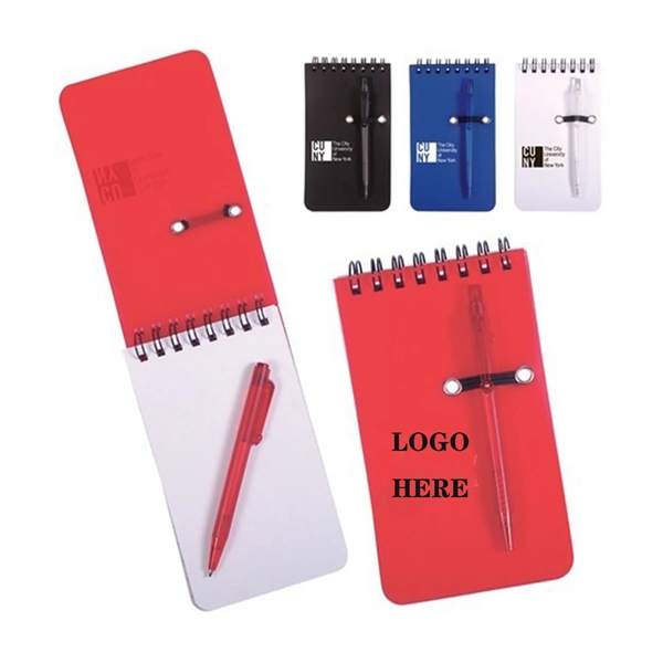 Custom Mini Small Pocket Notebook With Pen Holder - Custom Mini Small Pocket Notebook With Pen Holder - Image 0 of 0