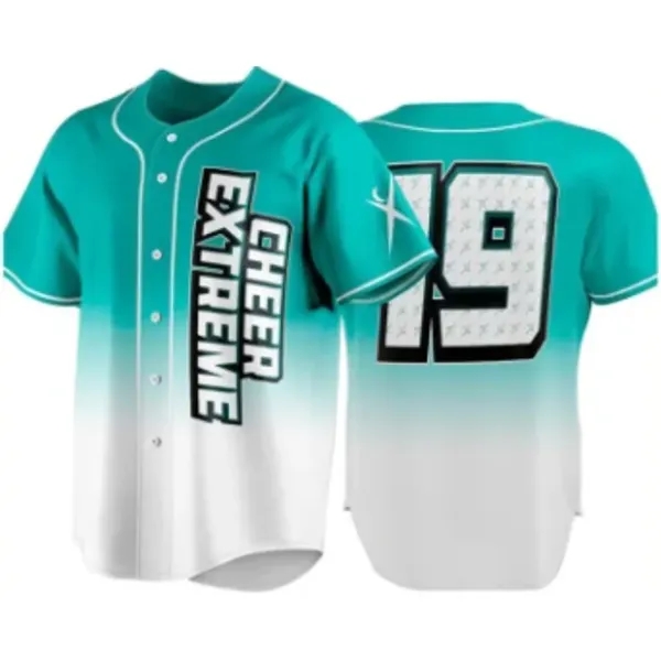 Custom Sublimated Elite Adult Baseball Cheer Jersey - Custom Sublimated Elite Adult Baseball Cheer Jersey - Image 2 of 4