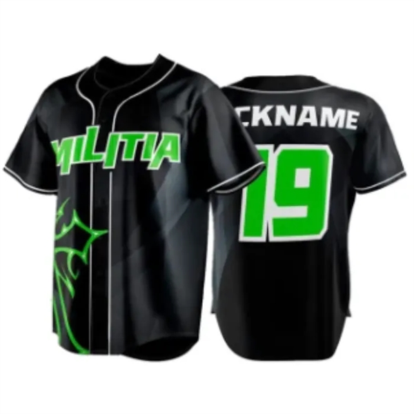Custom Sublimated Elite Adult Baseball Cheer Jersey - Custom Sublimated Elite Adult Baseball Cheer Jersey - Image 4 of 4