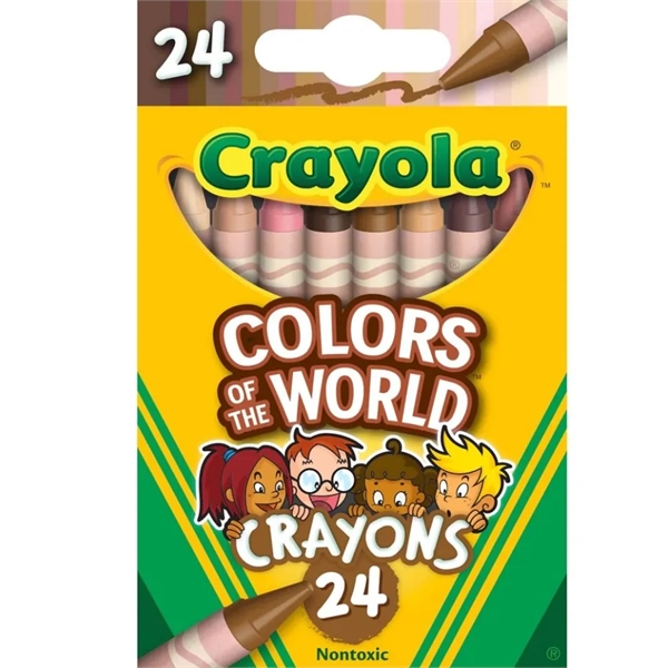 Crayola® Colors of the World Skin Tone Crayons, 24 Count - Crayola® Colors of the World Skin Tone Crayons, 24 Count - Image 0 of 0