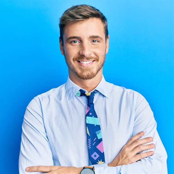 Full-Color Dress Tie - Full-Color Dress Tie - Image 1 of 3