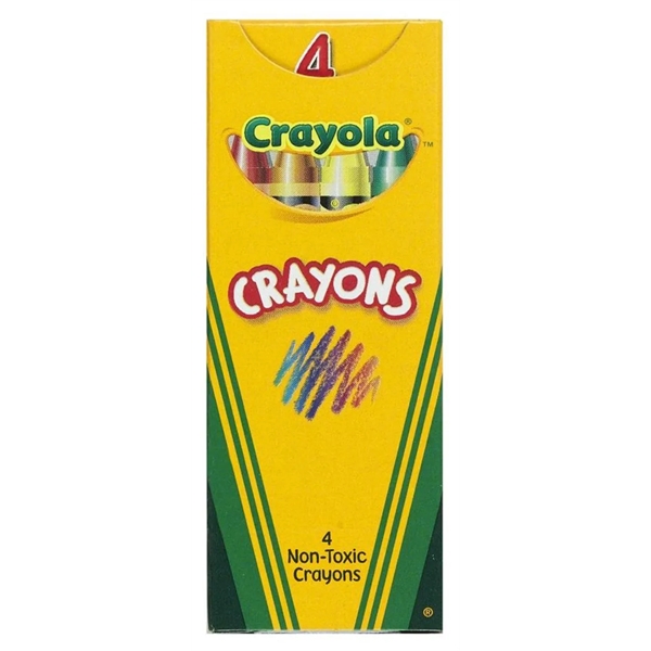 Caryola® 4 count Crayon Box - Caryola® 4 count Crayon Box - Image 0 of 0