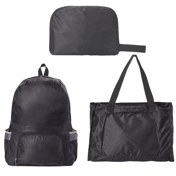 Folding Dual Purpose Bag - Folding Dual Purpose Bag - Image 3 of 6