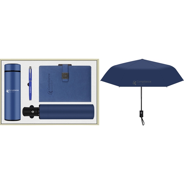 Tumbler Umbrella Pen Notebook Office Business Gift Set - Tumbler Umbrella Pen Notebook Office Business Gift Set - Image 1 of 6
