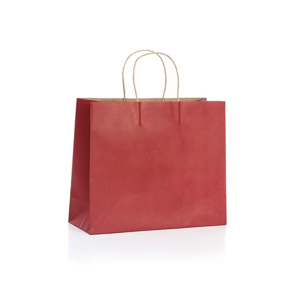 Kraft Paper Shopping Bag - Kraft Paper Shopping Bag - Image 3 of 4