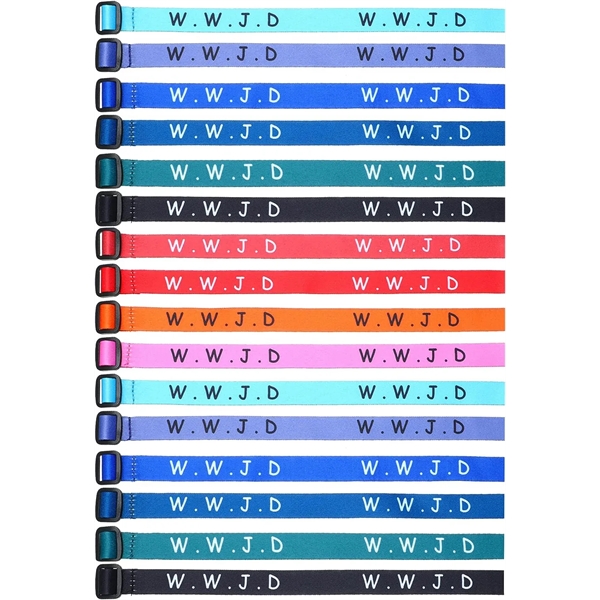 Custom Woven Fabric Wristbands for Events - Custom Woven Fabric Wristbands for Events - Image 4 of 6