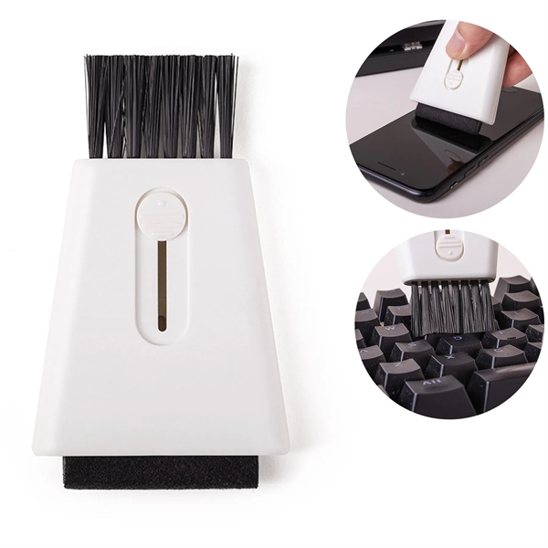 Dual Head Mini Retractable Keyboard Brush - Dual Head Mini Retractable Keyboard Brush - Image 0 of 0