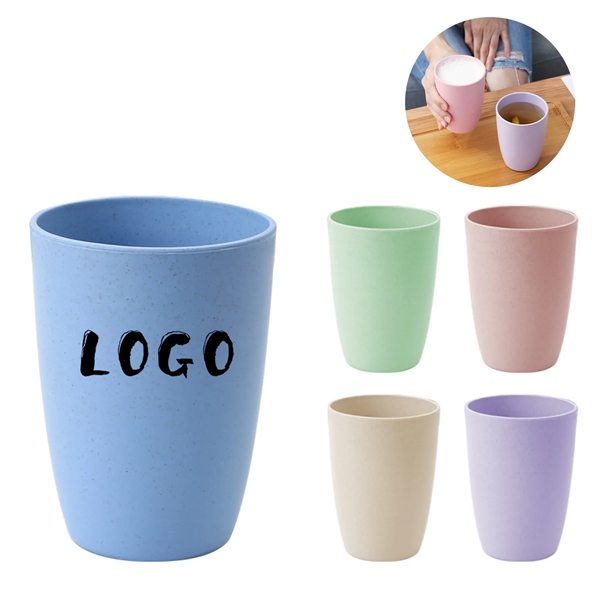 12oz Wheat Straw Cup - 12oz Wheat Straw Cup - Image 0 of 4