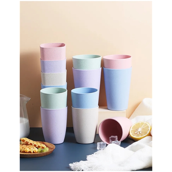 12oz Wheat Straw Cup - 12oz Wheat Straw Cup - Image 1 of 4