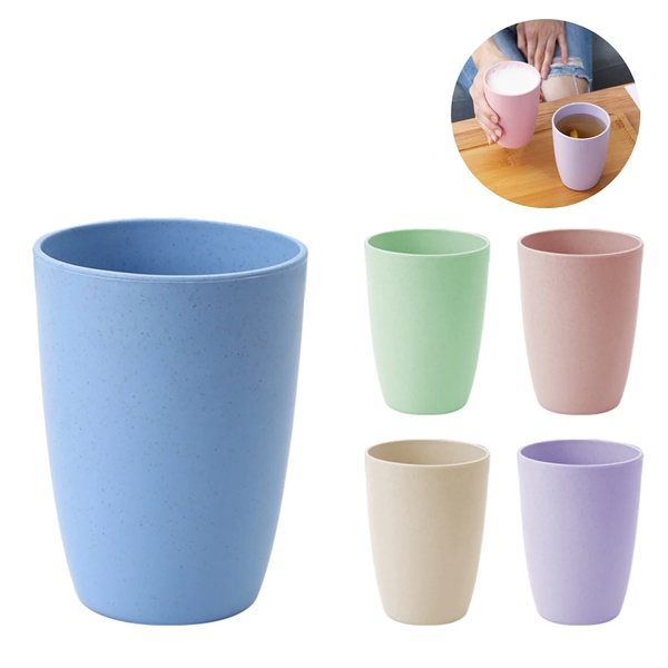 12oz Wheat Straw Cup - 12oz Wheat Straw Cup - Image 4 of 4
