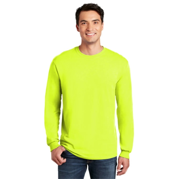 Gildan® - Heavy Cotton™ 100% Cotton Long Sleeve T-Shirt - Gildan® - Heavy Cotton™ 100% Cotton Long Sleeve T-Shirt - Image 2 of 13