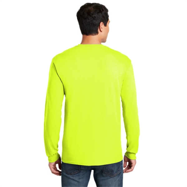 Gildan® - Heavy Cotton™ 100% Cotton Long Sleeve T-Shirt - Gildan® - Heavy Cotton™ 100% Cotton Long Sleeve T-Shirt - Image 3 of 13