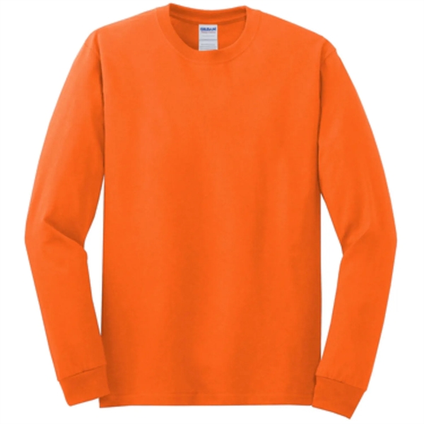 Gildan® - Heavy Cotton™ 100% Cotton Long Sleeve T-Shirt - Gildan® - Heavy Cotton™ 100% Cotton Long Sleeve T-Shirt - Image 10 of 13