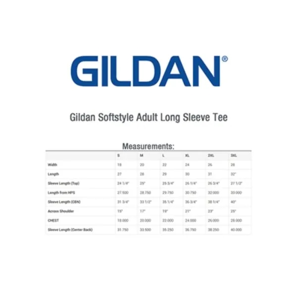 Gildan® - Heavy Cotton™ 100% Cotton Long Sleeve T-Shirt - Gildan® - Heavy Cotton™ 100% Cotton Long Sleeve T-Shirt - Image 1 of 13