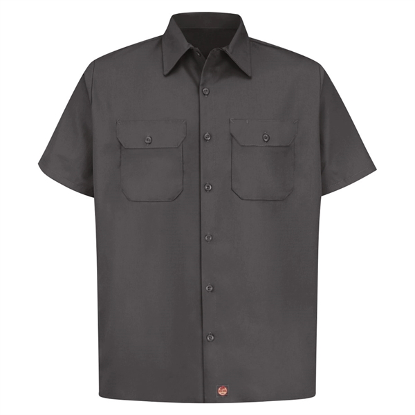 Red Kap® Men's Short Sleeve Utility Uniform Shirt - Red Kap® Men's Short Sleeve Utility Uniform Shirt - Image 1 of 4