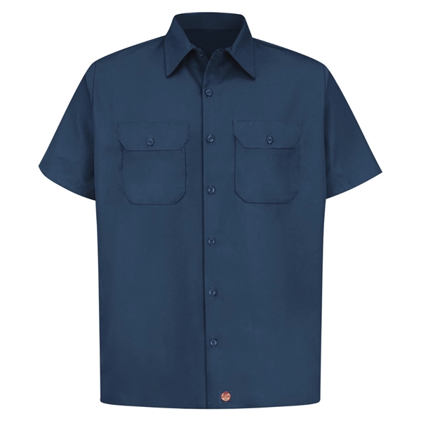 Red Kap® Men's Short Sleeve Utility Uniform Shirt - Red Kap® Men's Short Sleeve Utility Uniform Shirt - Image 3 of 4