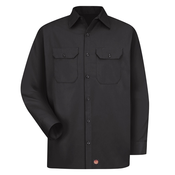 Red Kap® Men's Long Sleeve Utility Uniform Shirt - Red Kap® Men's Long Sleeve Utility Uniform Shirt - Image 0 of 4