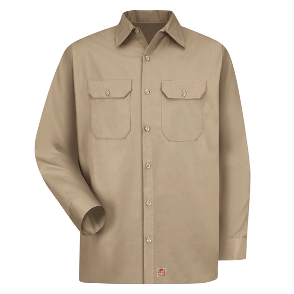 Red Kap® Men's Long Sleeve Utility Uniform Shirt - Red Kap® Men's Long Sleeve Utility Uniform Shirt - Image 2 of 4