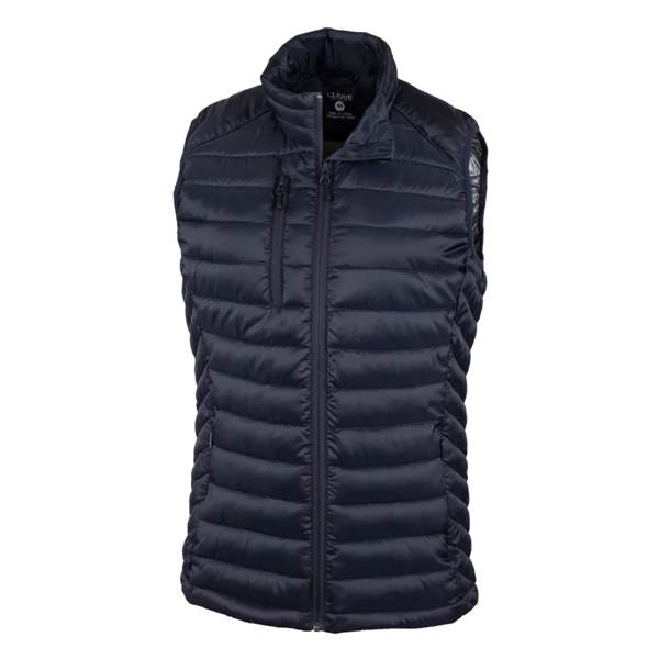 Clique Hudson Insulated Womens Full-Zip Puffer Vest - Clique Hudson Insulated Womens Full-Zip Puffer Vest - Image 3 of 11