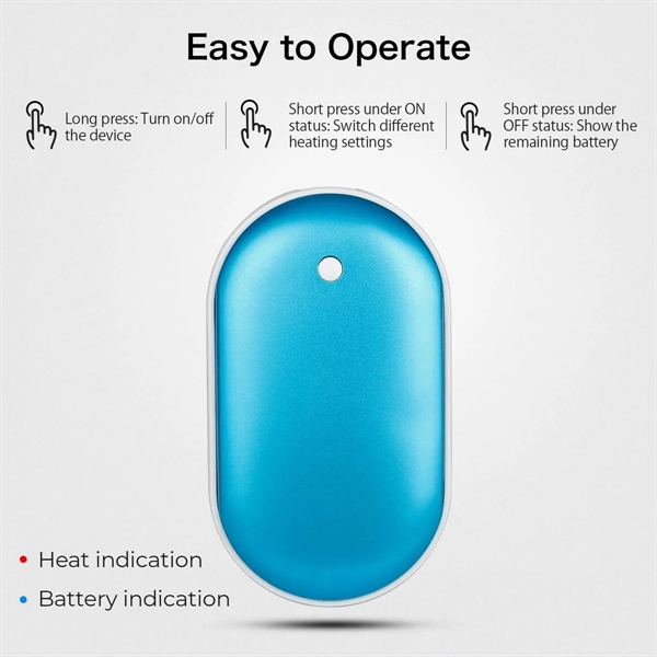 Rechargeable Hand Warmer and Power Bank - Rechargeable Hand Warmer and Power Bank - Image 2 of 3