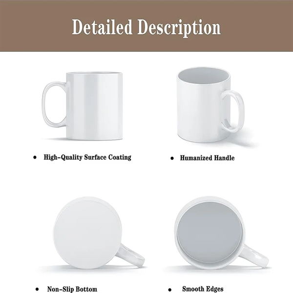 Economy Ceramic Mug - Economy Ceramic Mug - Image 4 of 5