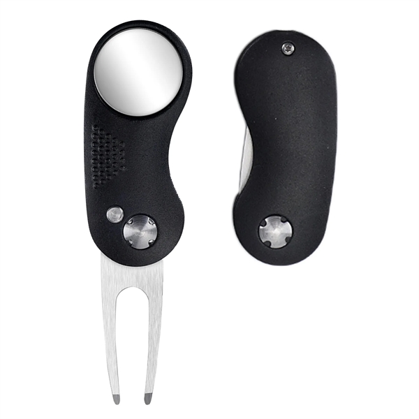 Kiro Foldable Ball Marker Golf Divot Tool - Kiro Foldable Ball Marker Golf Divot Tool - Image 8 of 18