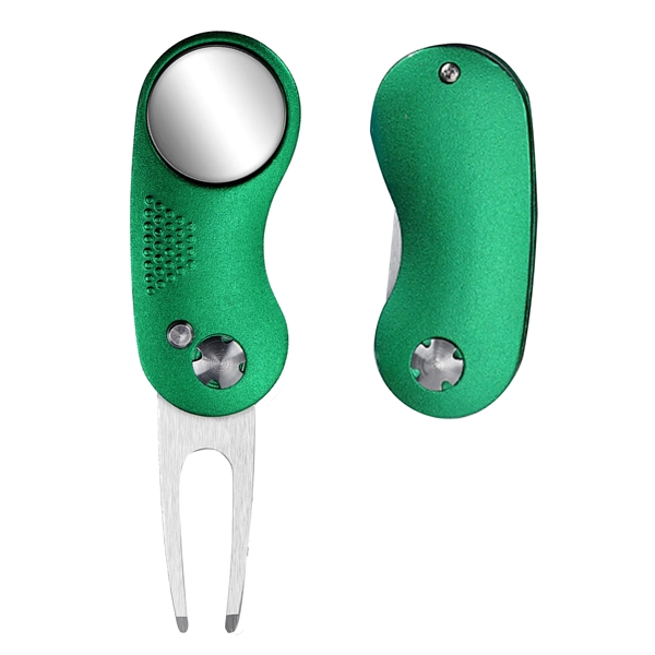 Kiro Foldable Ball Marker Golf Divot Tool - Kiro Foldable Ball Marker Golf Divot Tool - Image 9 of 18