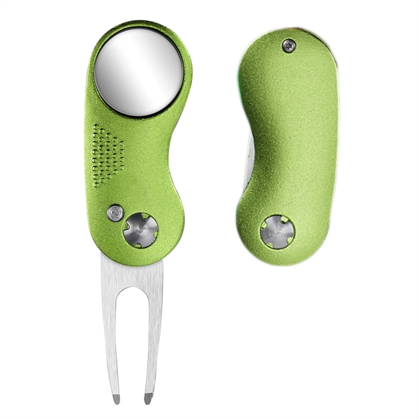 Kiro Foldable Ball Marker Golf Divot Tool - Kiro Foldable Ball Marker Golf Divot Tool - Image 10 of 18