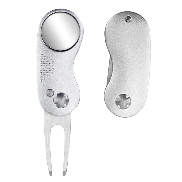 Kiro Foldable Ball Marker Golf Divot Tool - Kiro Foldable Ball Marker Golf Divot Tool - Image 17 of 18