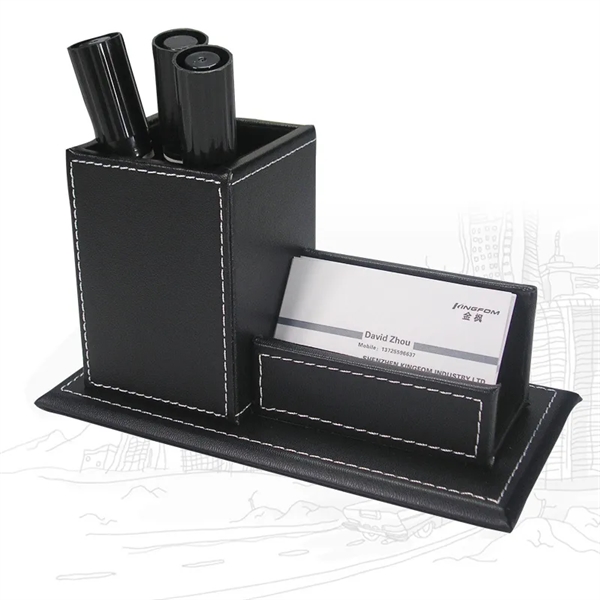 Leather Pen Holder - Leather Pen Holder - Image 0 of 3