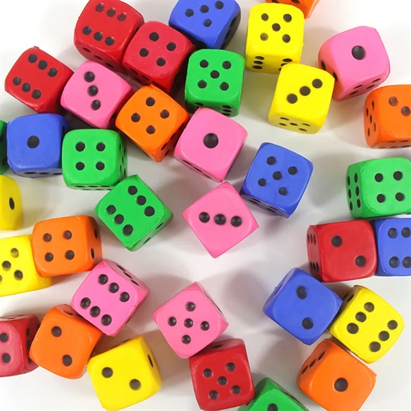 PU Foam Dice - PU Foam Dice - Image 1 of 4