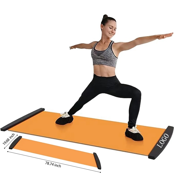 Slide Board Body Glide With End Stops & Shoe Covers - Slide Board Body Glide With End Stops & Shoe Covers - Image 0 of 4