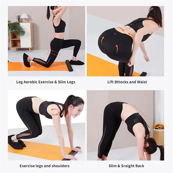 Slide Board Body Glide With End Stops & Shoe Covers - Slide Board Body Glide With End Stops & Shoe Covers - Image 2 of 4