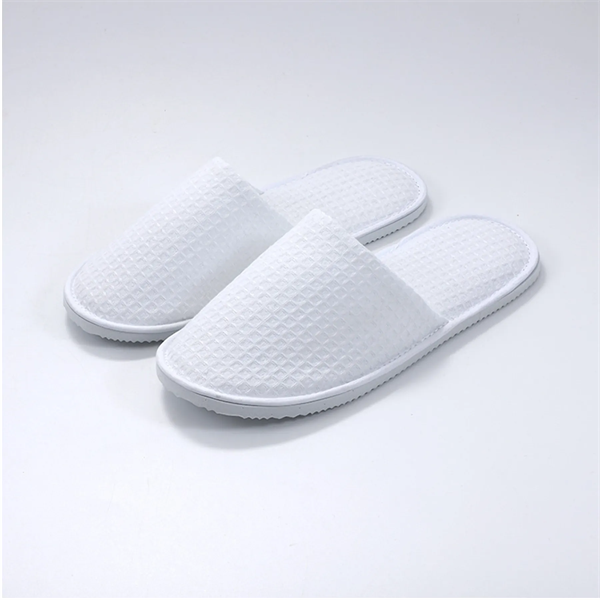 Spa Hotel Waffle Slippers - Spa Hotel Waffle Slippers - Image 1 of 3
