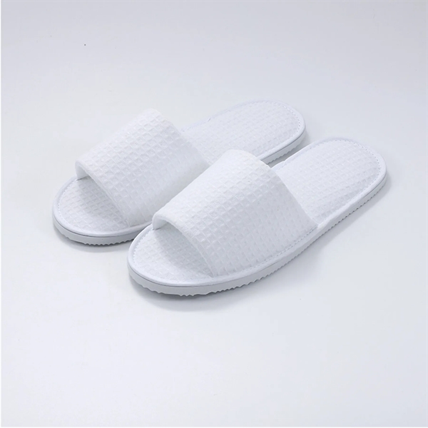 Spa Hotel Waffle Slippers - Spa Hotel Waffle Slippers - Image 2 of 3