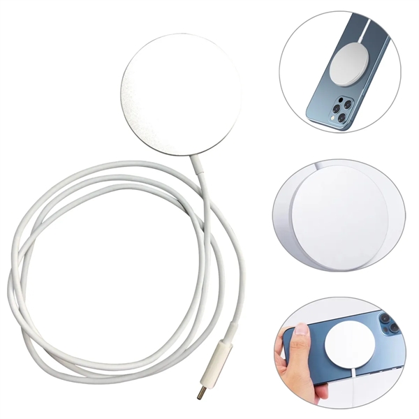 15W Magnetic Wireless Charger - 15W Magnetic Wireless Charger - Image 1 of 2