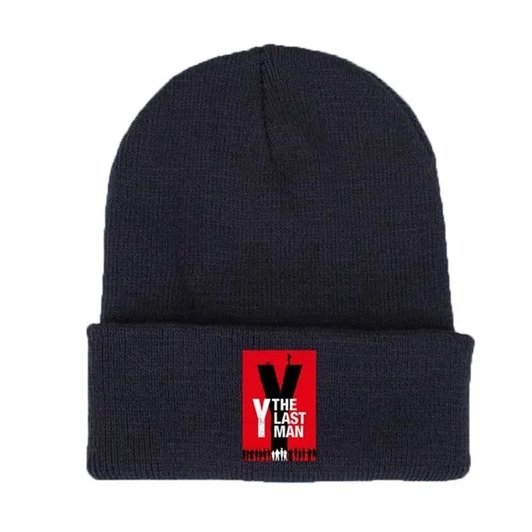 High-Quality Men's Knit Cuffed Beanie - High-Quality Men's Knit Cuffed Beanie - Image 6 of 55