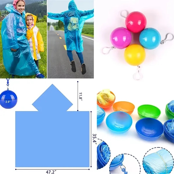 Disposable Raincoat Ball - Disposable Raincoat Ball - Image 1 of 1