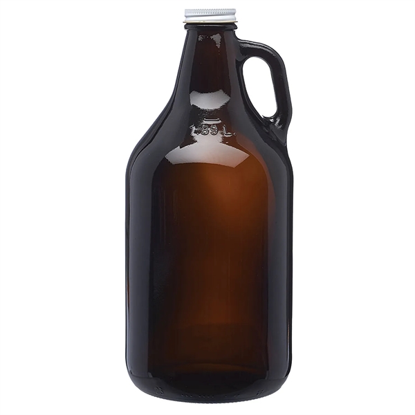 64 oz. Amber Glass Beer Growlers - 64 oz. Amber Glass Beer Growlers - Image 1 of 2