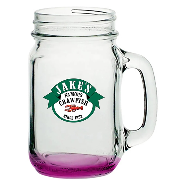 16 oz. Libbey® Mason Jars with Handles - 16 oz. Libbey® Mason Jars with Handles - Image 10 of 13