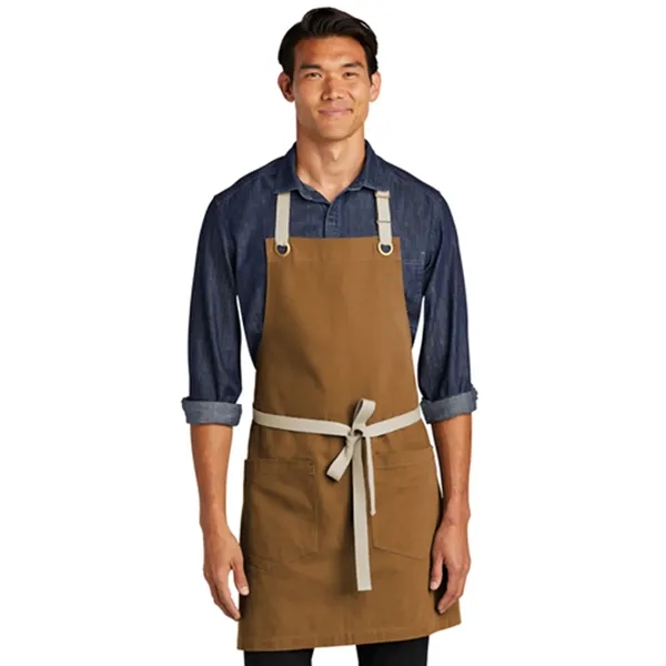 Port Authority® Canvas Full-Length Two-Pocket Apron - Port Authority® Canvas Full-Length Two-Pocket Apron - Image 1 of 4