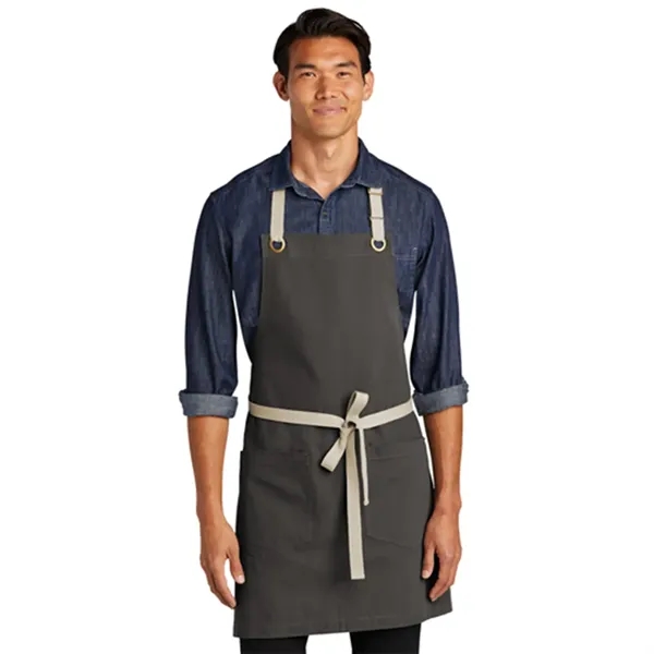 Port Authority® Canvas Full-Length Two-Pocket Apron - Port Authority® Canvas Full-Length Two-Pocket Apron - Image 2 of 4