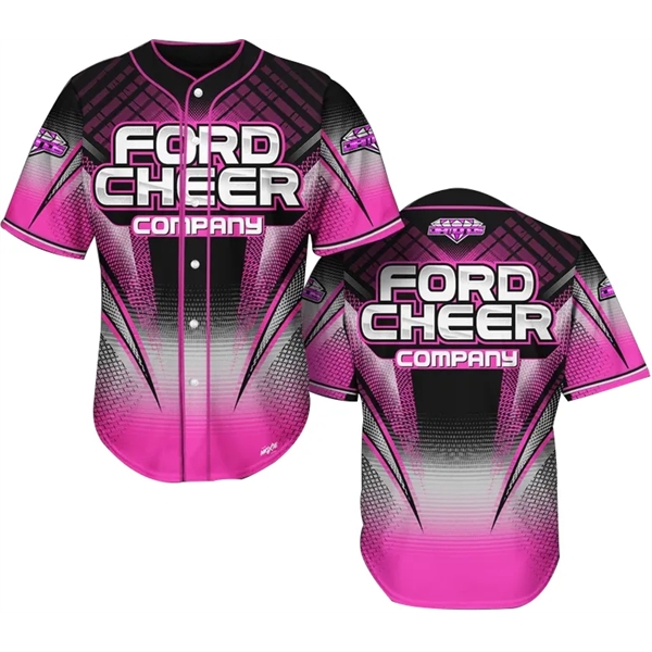 Custom Sublimated Elite Adult Baseball Dance Jersey - Custom Sublimated Elite Adult Baseball Dance Jersey - Image 3 of 6