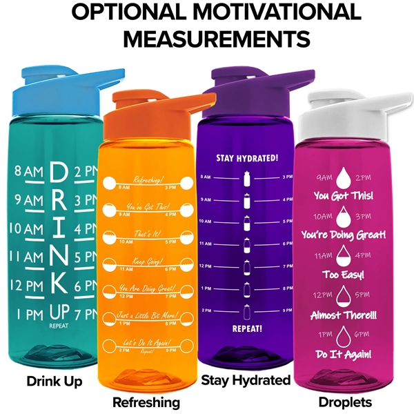 26 oz Flair Bottle with Drink-Thru Lid - 26 oz Flair Bottle with Drink-Thru Lid - Image 15 of 21