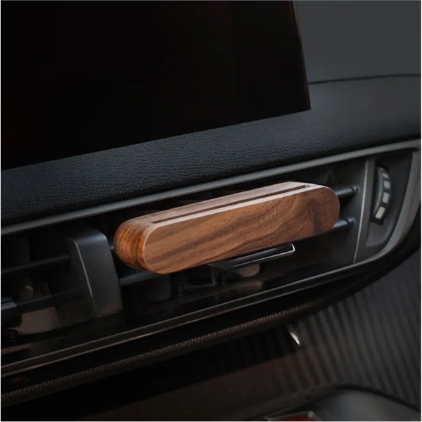 Ventscent Wood Car Air Freshener With Scent Diffuser - Ventscent Wood Car Air Freshener With Scent Diffuser - Image 1 of 3