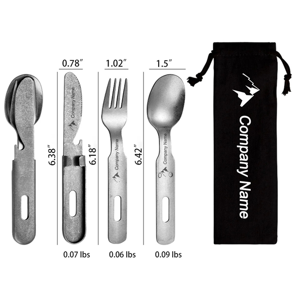 Outdoor Portable Cutlery Set - Outdoor Portable Cutlery Set - Image 1 of 8