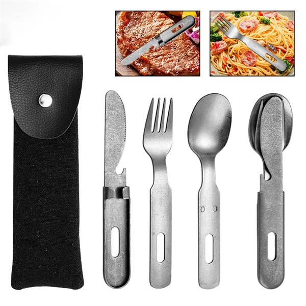 Outdoor Portable Cutlery Set - Outdoor Portable Cutlery Set - Image 4 of 8