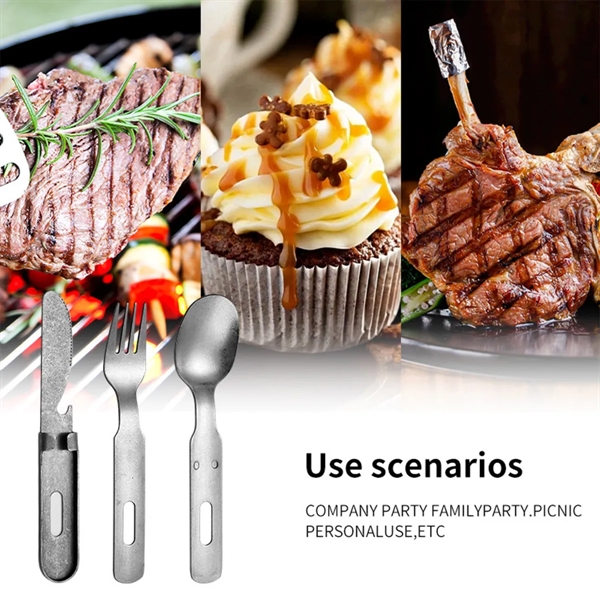 Outdoor Portable Cutlery Set - Outdoor Portable Cutlery Set - Image 7 of 8