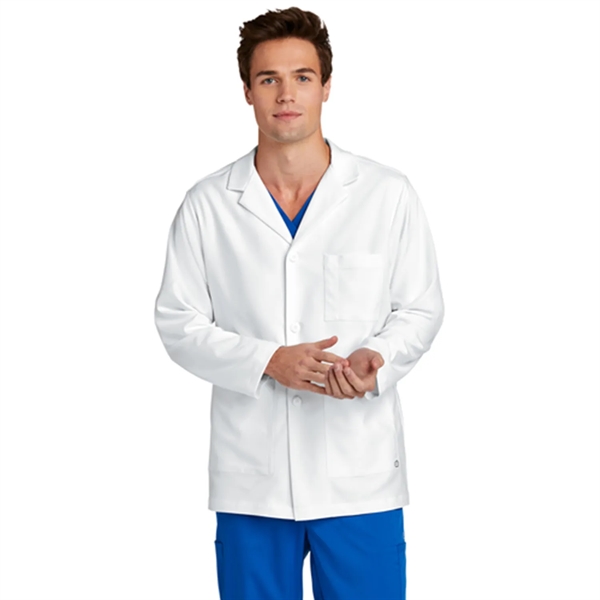 WonderWink® Men's Consultation Lab Coat - WonderWink® Men's Consultation Lab Coat - Image 4 of 6