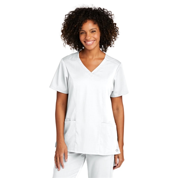 WonderWink® Women's Premiere Flex™ V-Neck Top - WonderWink® Women's Premiere Flex™ V-Neck Top - Image 11 of 11